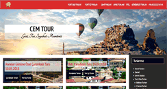 Desktop Screenshot of cemtour.com